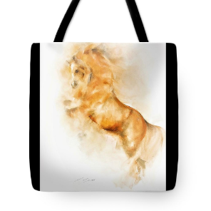 Bag with a horse as present